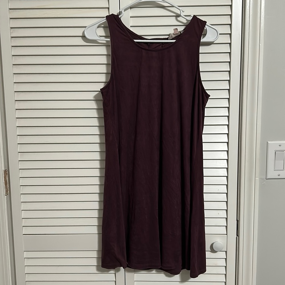Pink Republic Suede Mini Dress